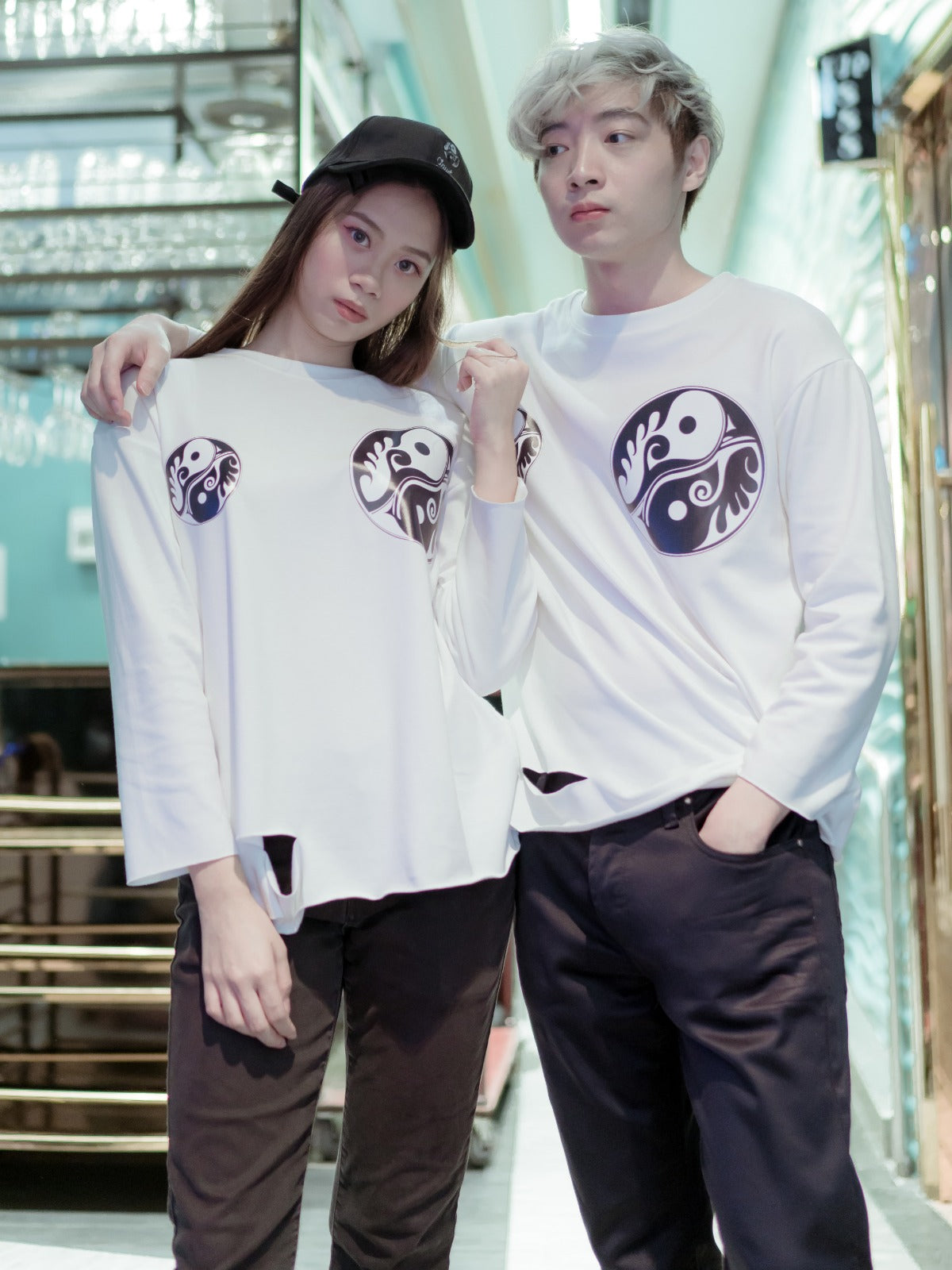 YY Ripped Long Tee
