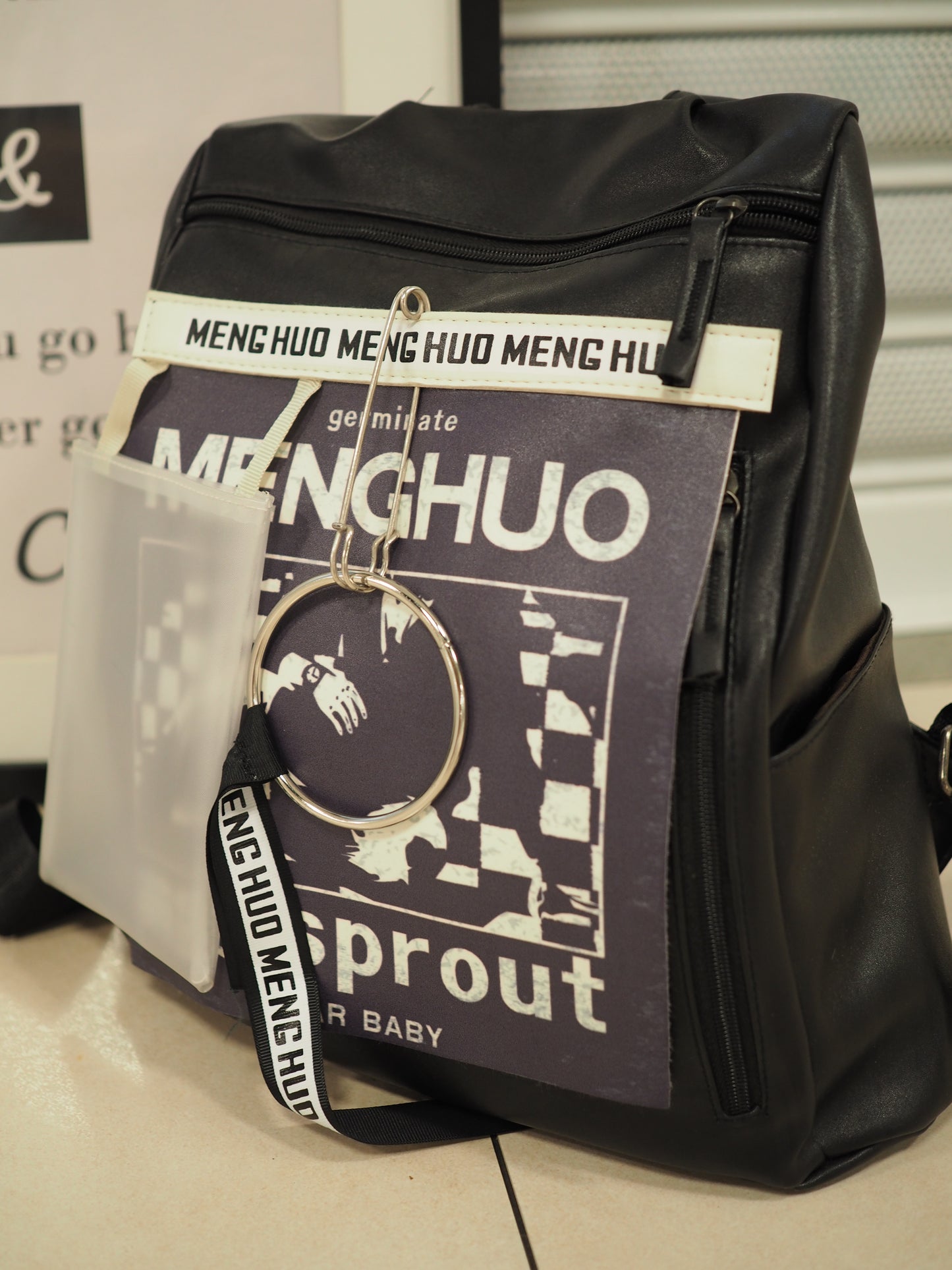 Street Graphic Strap Backpack