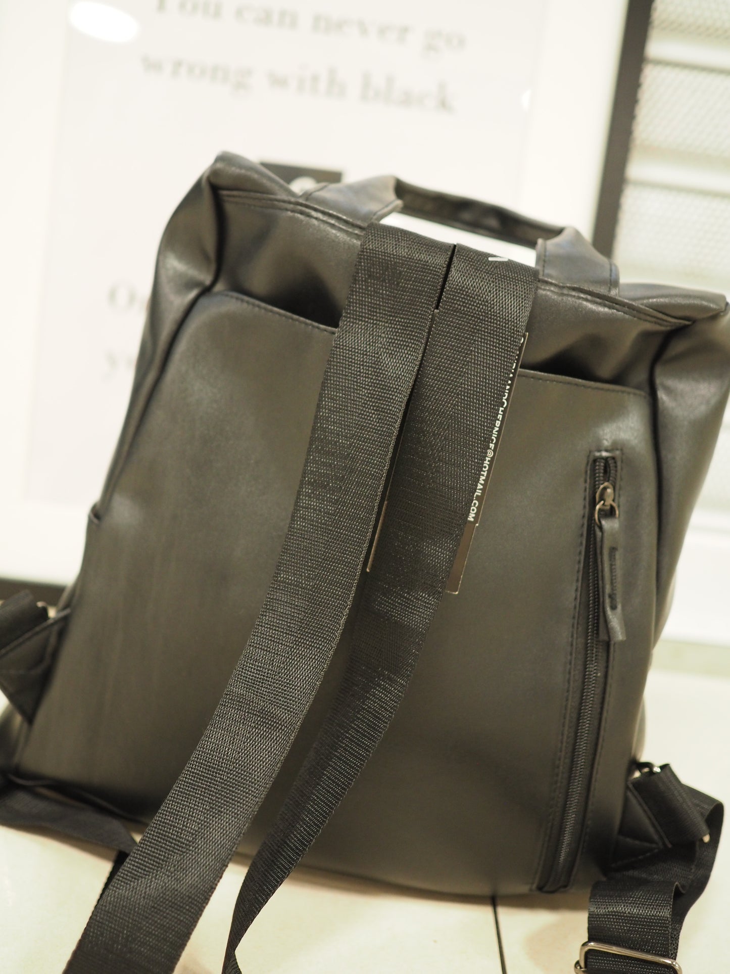 Street Graphic Strap Backpack