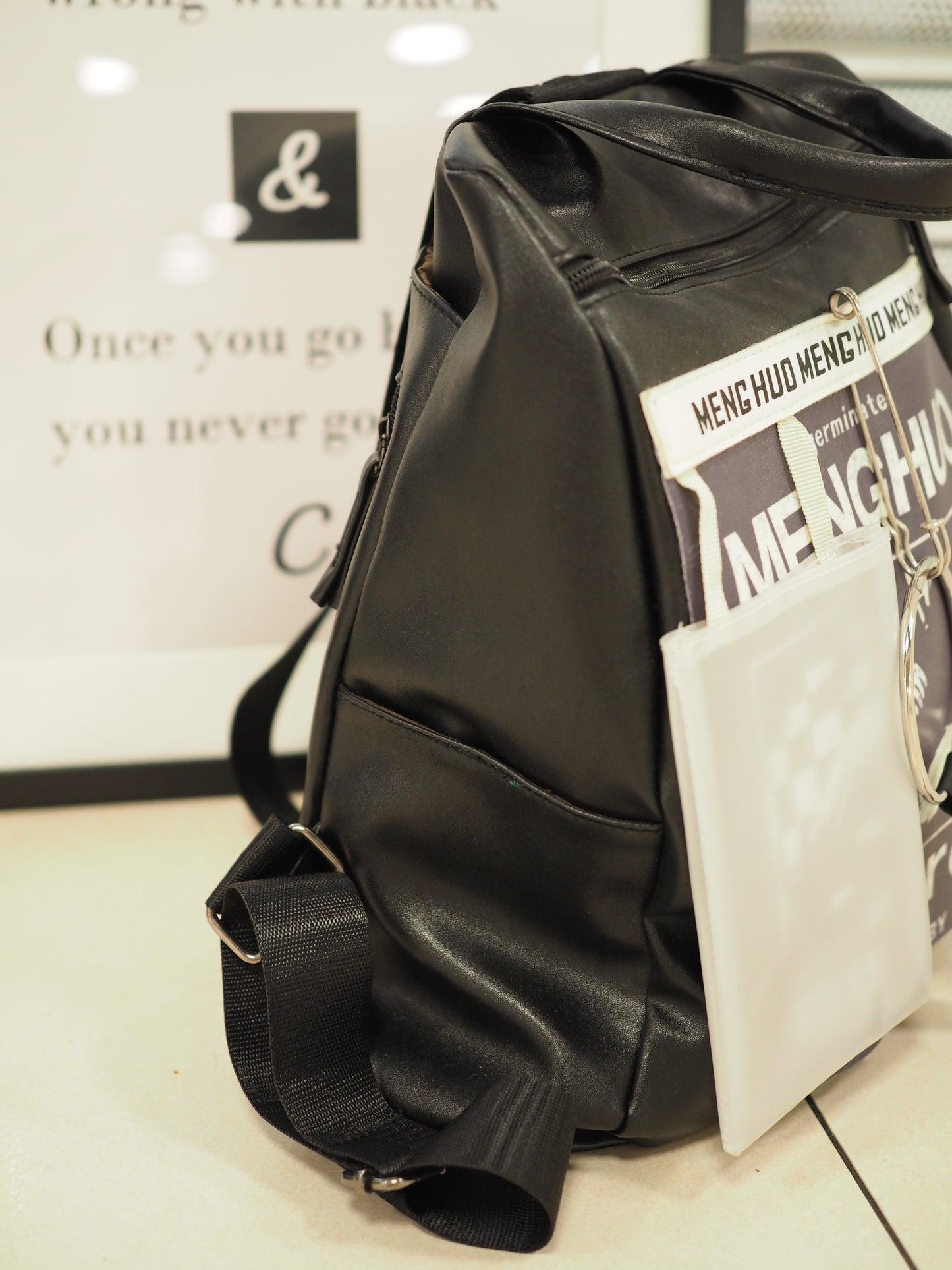 Street Graphic Strap Backpack