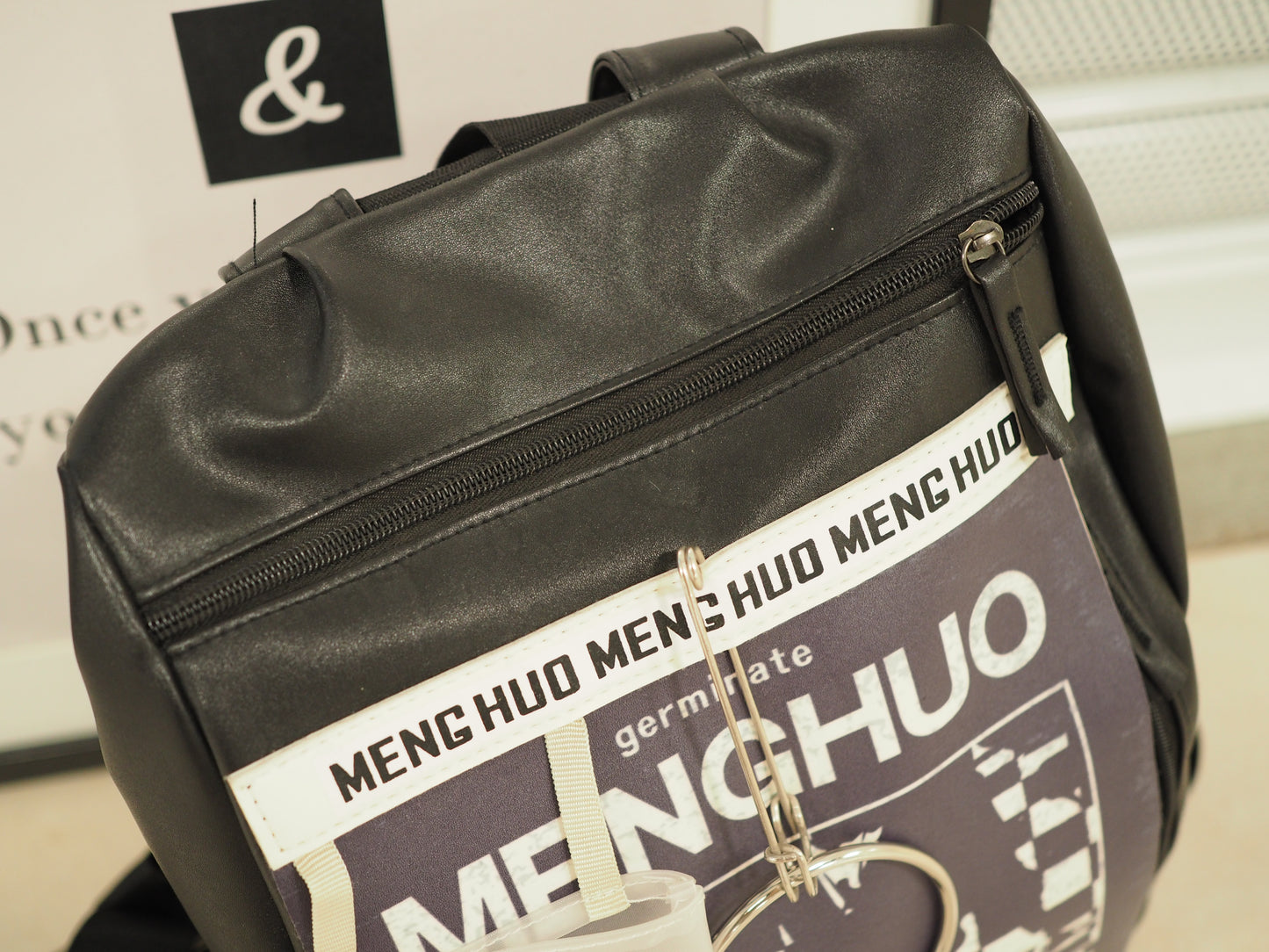 Street Graphic Strap Backpack