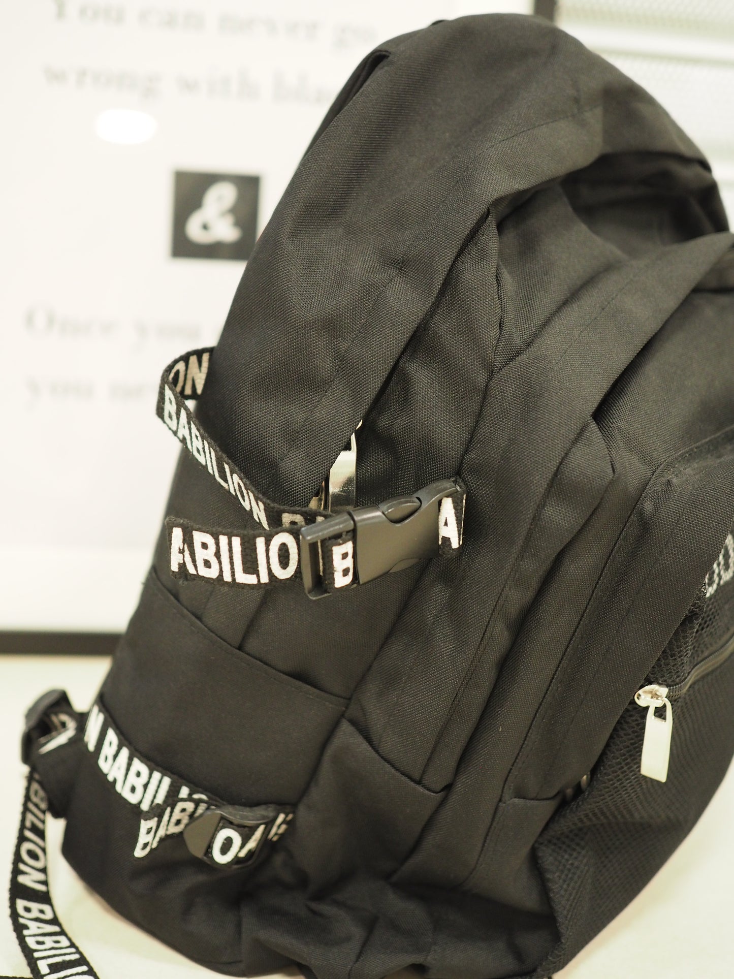 Street Sponge Fabric Backpack