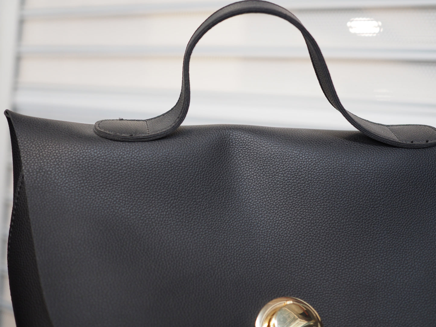 Black and Gold Chic Handbag