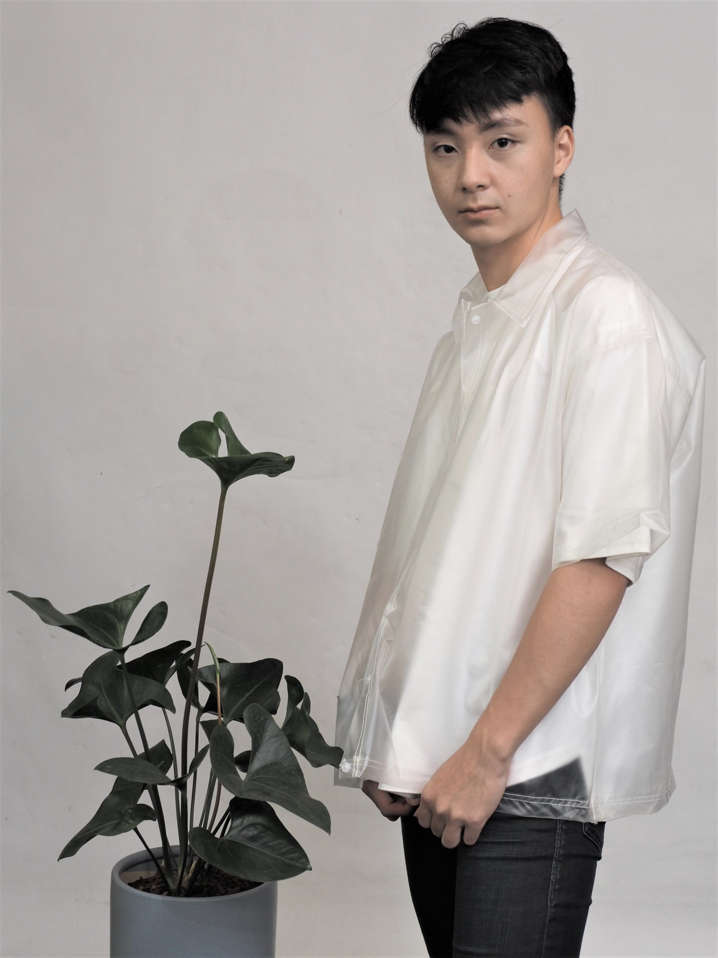 Raincoat Short Sleeve Casual Shirt