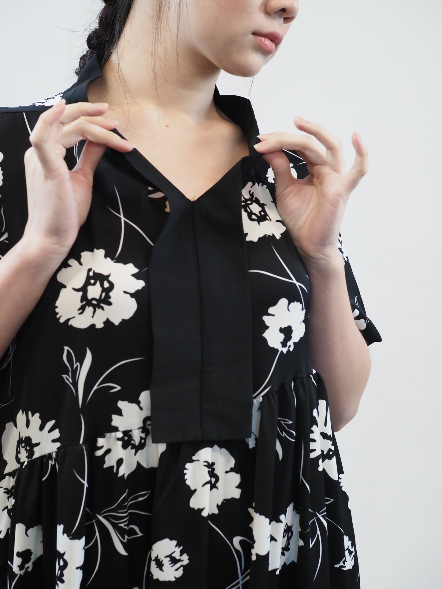 Flare Floral Dress