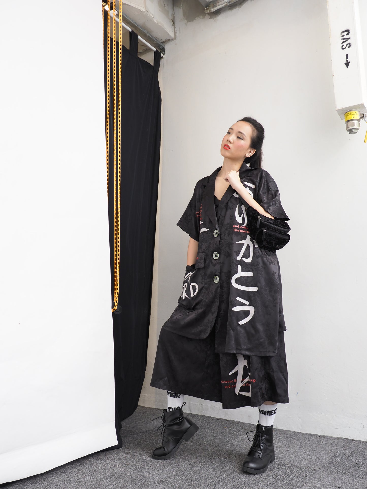 Oversize Wool Suit Set