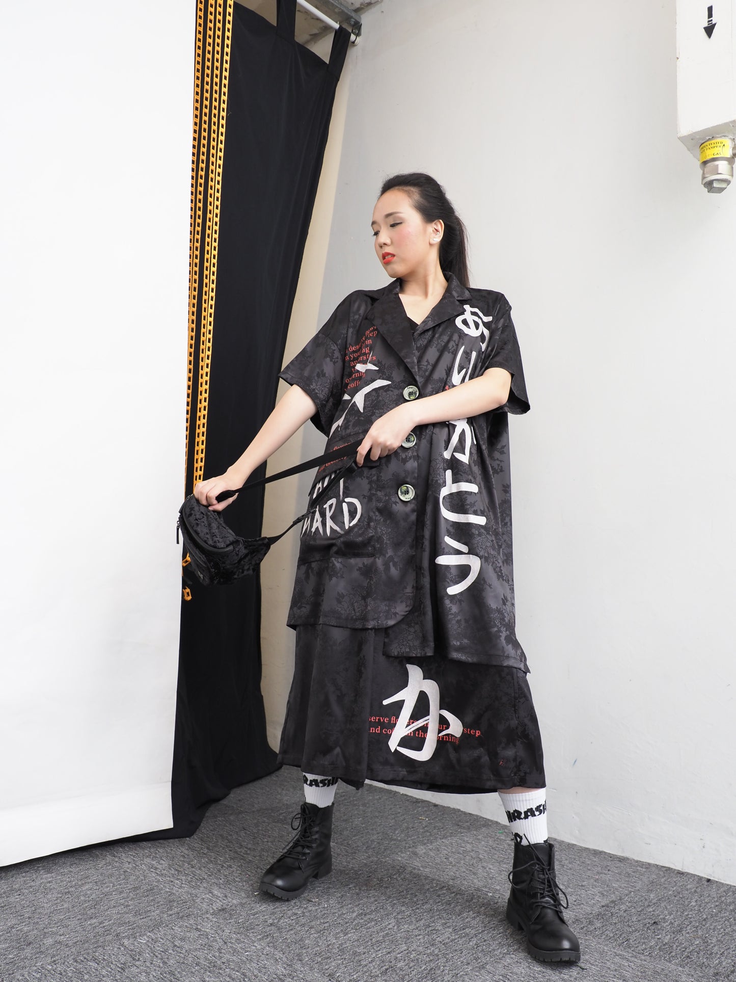 Oversize Wool Suit Set