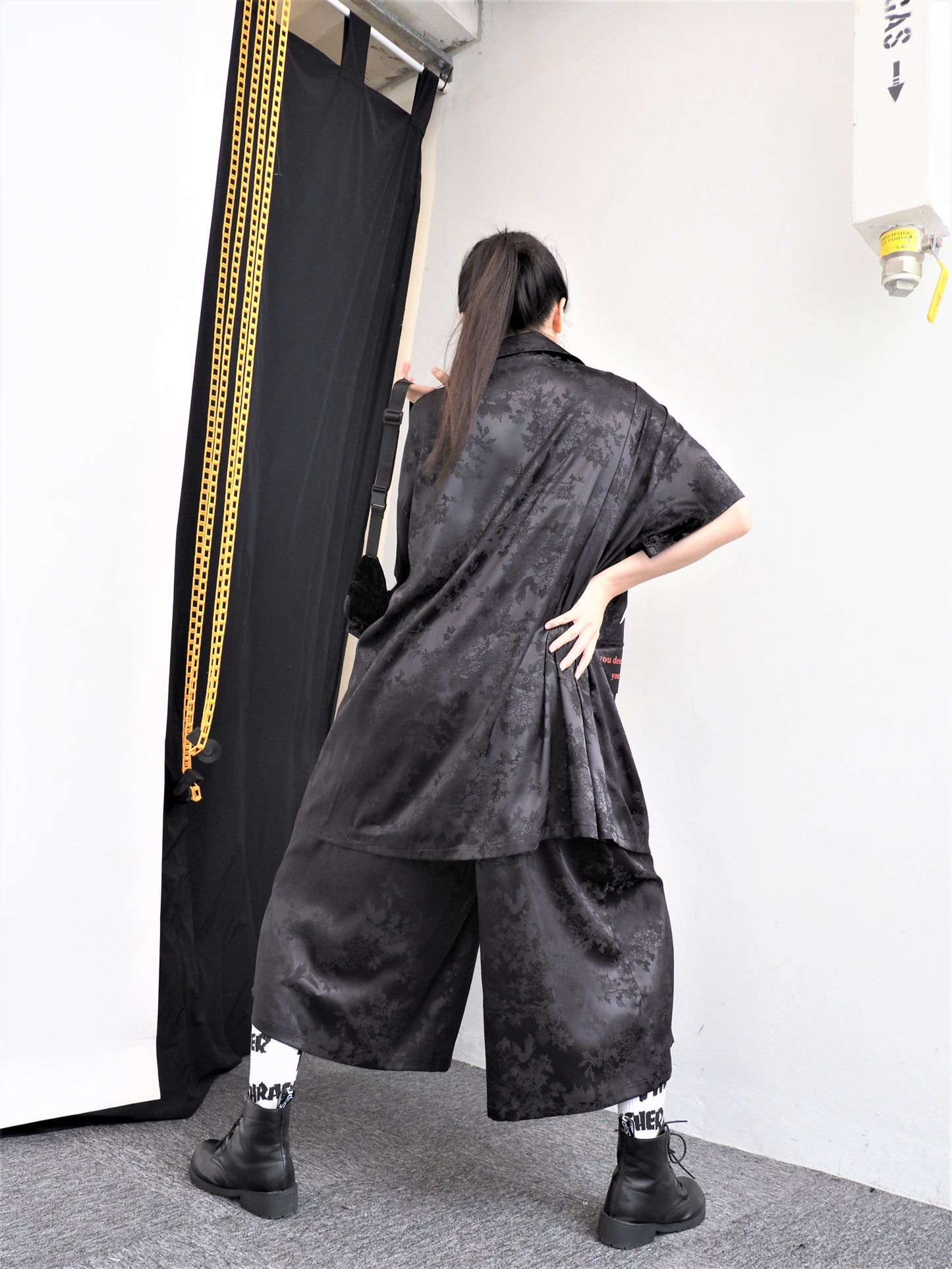 Oversize Wool Suit Set