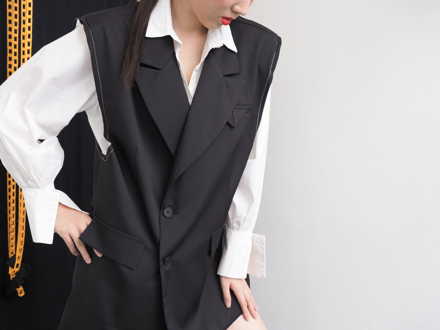 Sleeveless Formal Vest
