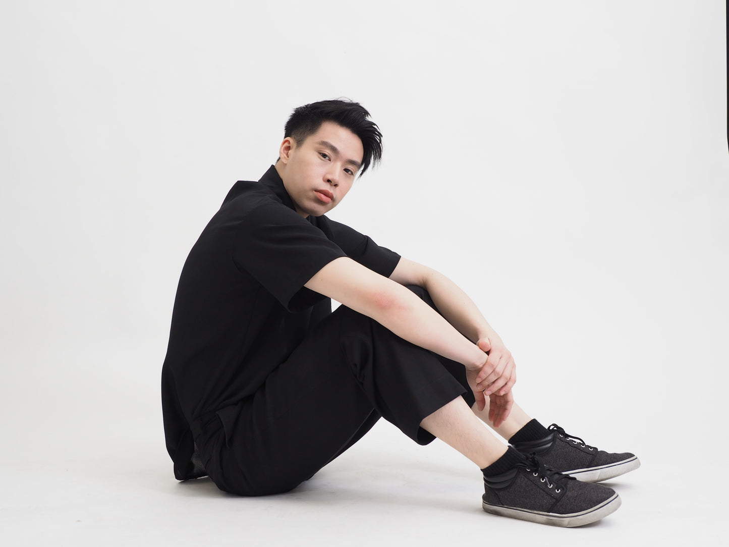 Statement Black - Casual Short Sleeve Shirt