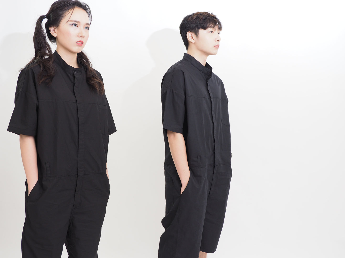 Summer Loose Korean Unisex Jumpsuit