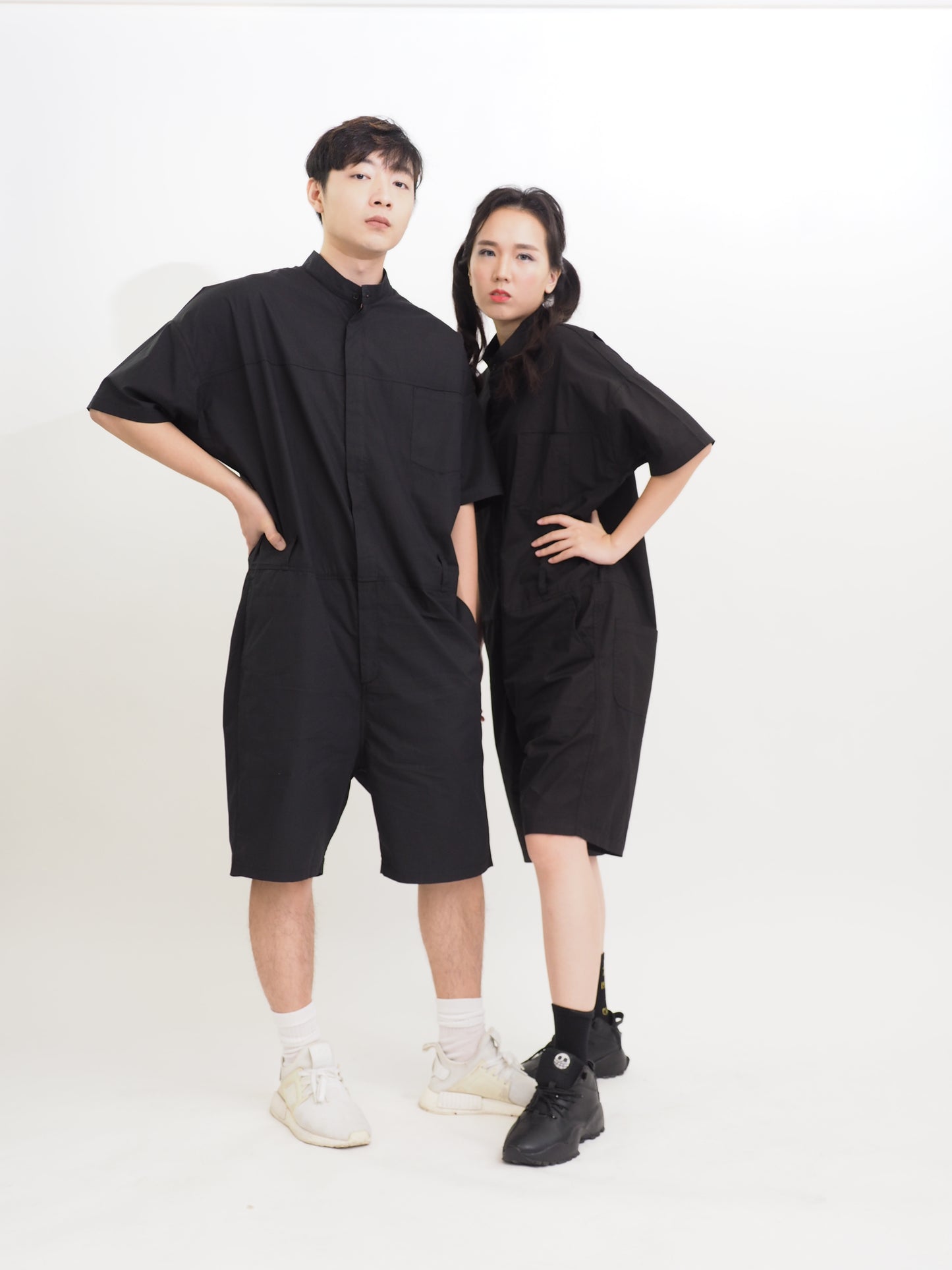 Summer Loose Korean Unisex Jumpsuit