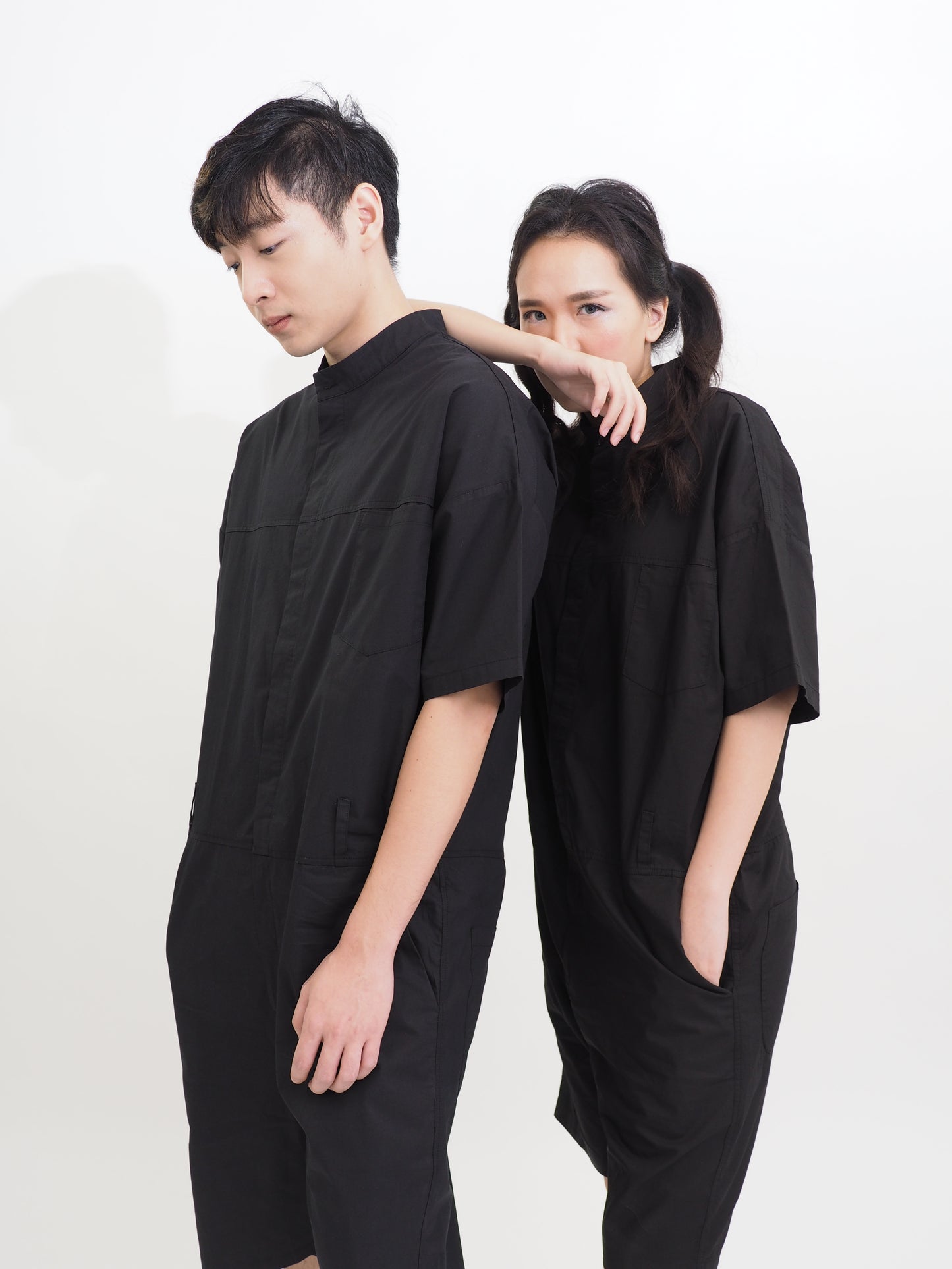 Summer Loose Korean Unisex Jumpsuit