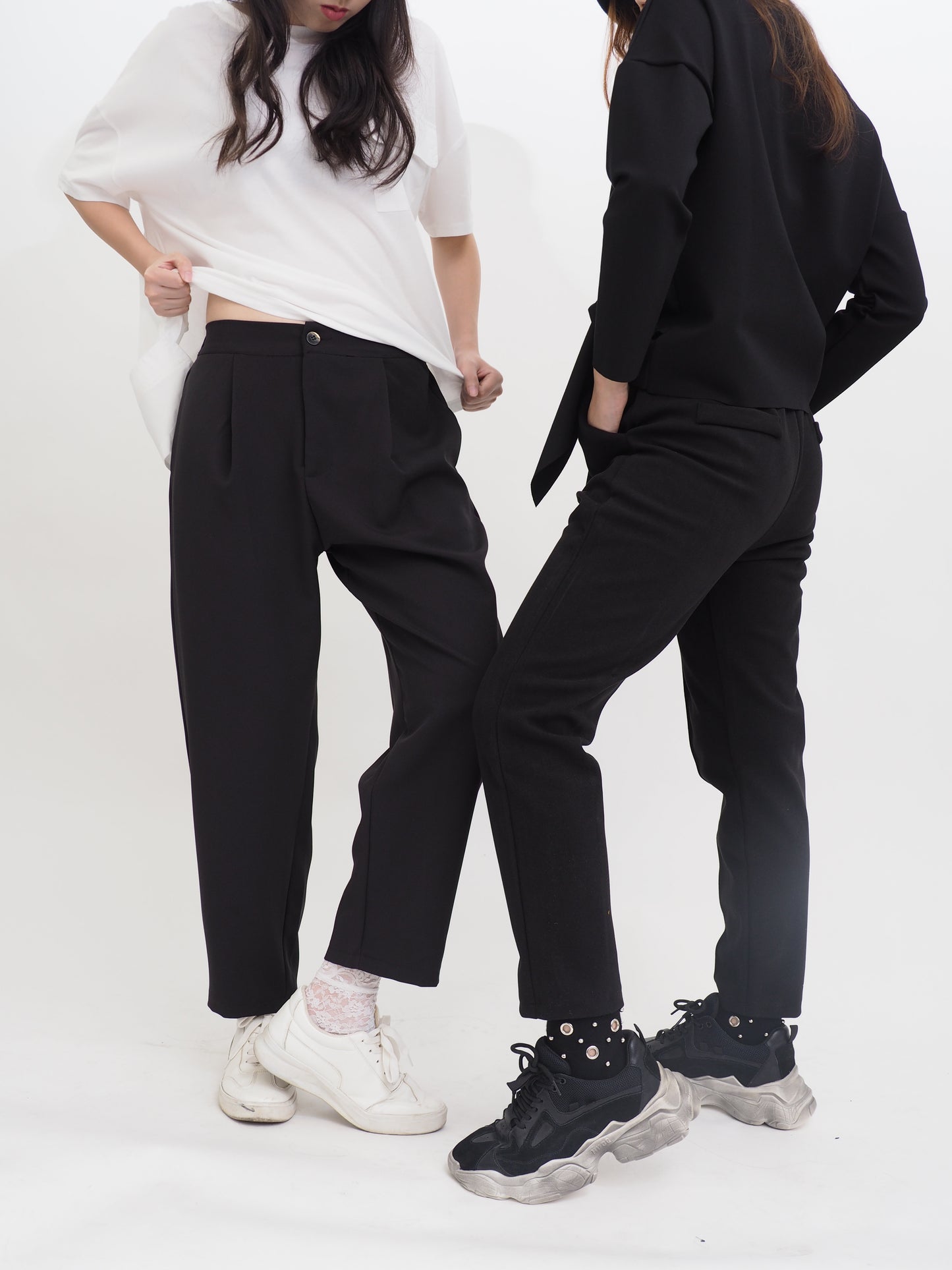 2 Buttons Lose Baggy Pants