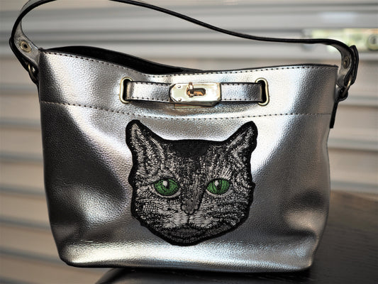 Cat Foil Purse 2 in 1 Handbag