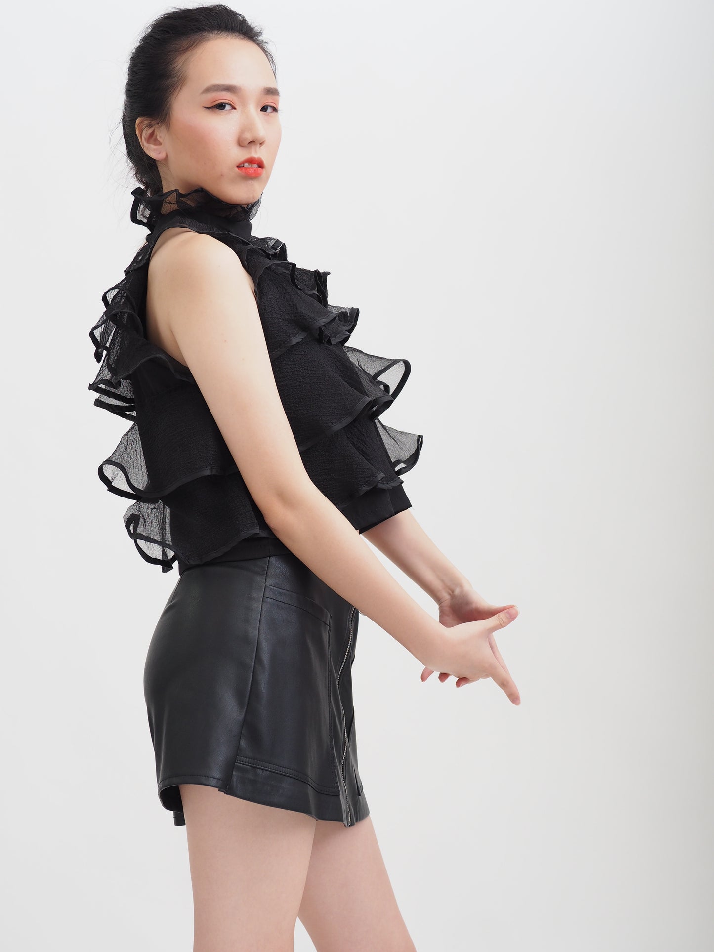 Layered Ruffle Top