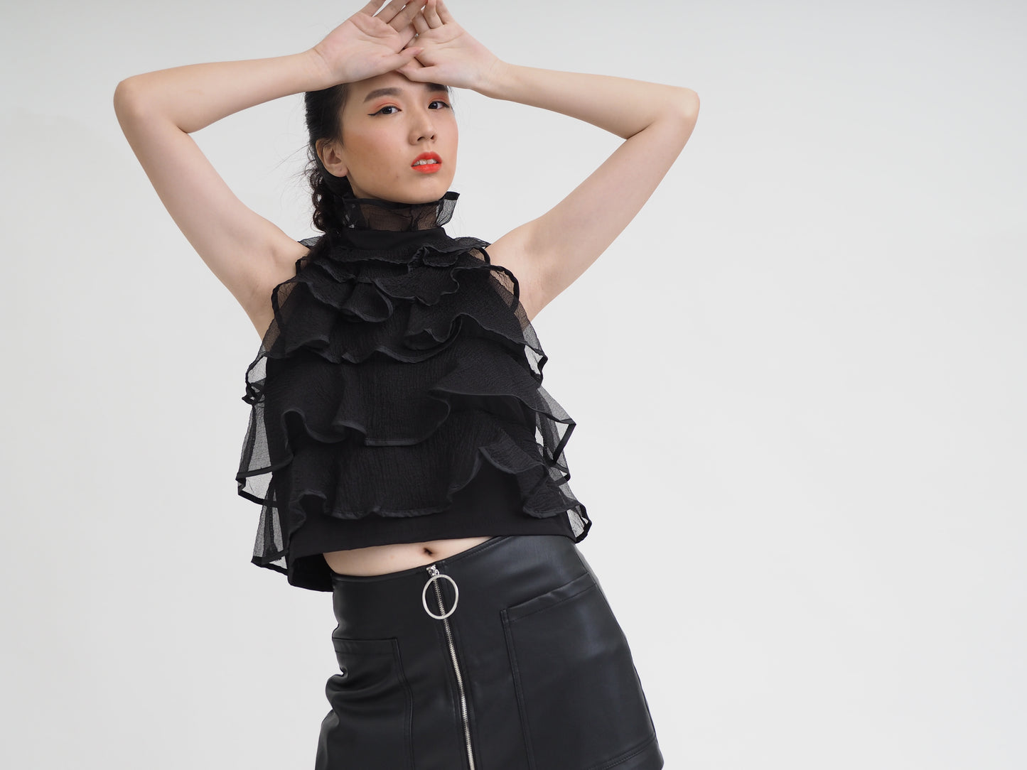 Layered Ruffle Top