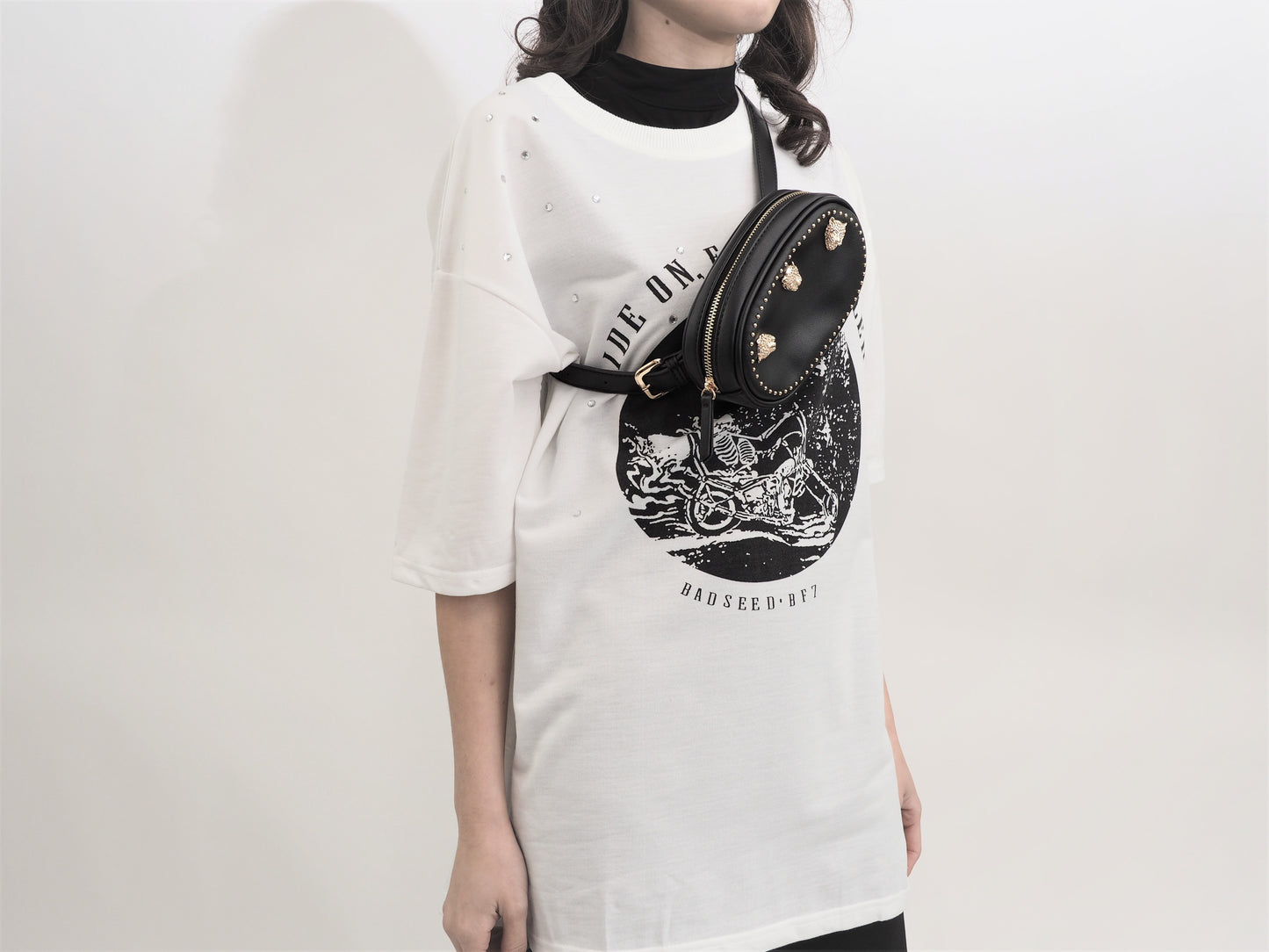 Diamante Detail Tee Dress